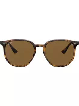 Солнцезащитные очки в геометричной оправе Ray-Ban, зеленый