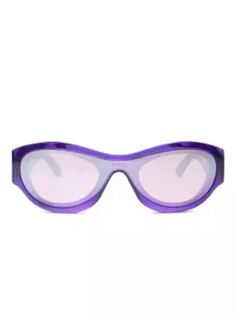 Солнцезащитные очки в геометричной оправе Sunnei, фиолетовый
