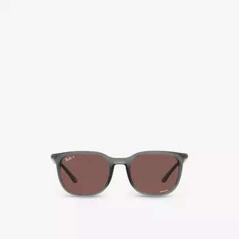Солнцезащитные очки в инъекционной оправе RB4386 Ray-Ban, серый