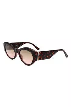 Солнцезащитные очки в коричневых оттенках Guess, коричневый