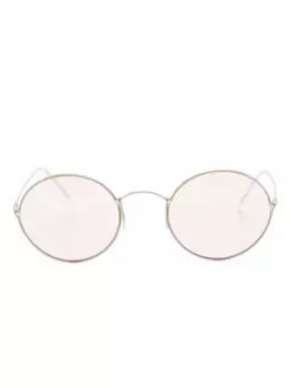 Солнцезащитные очки в круглой оправе GIORGIO ARMANI, золотой