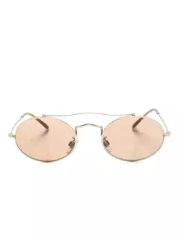 Солнцезащитные очки в круглой оправе GIORGIO ARMANI, золотой