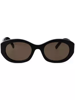 Солнцезащитные очки в круглой оправе Givenchy Eyewear, черный
