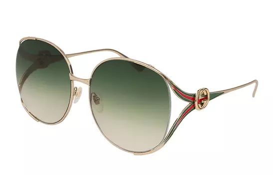 Солнцезащитные очки в круглой оправе GUCCI