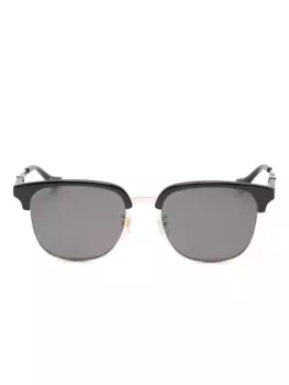 Солнцезащитные очки в круглой оправе Gucci Eyewear, золотой