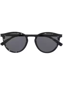 Солнцезащитные очки в круглой оправе Mykita, черный