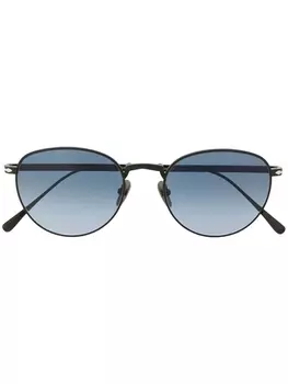 Солнцезащитные очки в круглой оправе Persol, синий