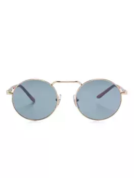 Солнцезащитные очки в круглой оправе Persol, золотой