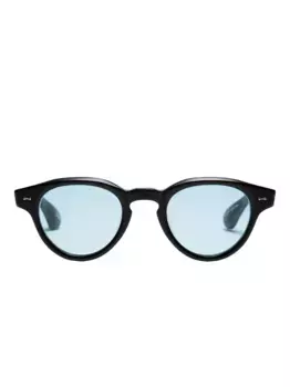 Солнцезащитные очки в круглой оправе Peter & May Walk, черный