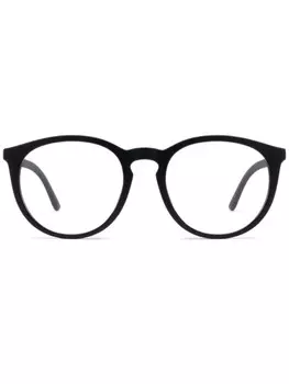 Солнцезащитные очки в круглой оправе Polo Ralph Lauren, черный