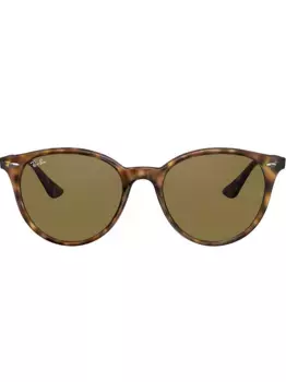 Солнцезащитные очки в круглой оправе Ray-Ban, зеленый