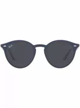 Солнцезащитные очки в круглой оправе Ray-Ban, черный
