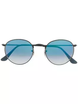 Солнцезащитные очки в круглой оправе Ray-Ban, синий