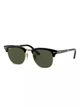 Солнцезащитные очки в круглой оправе Ray-Ban, черный