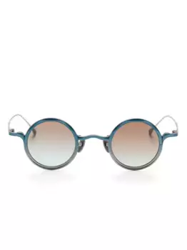 Солнцезащитные очки в круглой оправе Rigards, серебяный