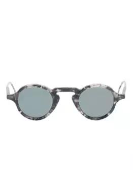 Солнцезащитные очки в круглой оправе Thom Browne Eyewear, серый