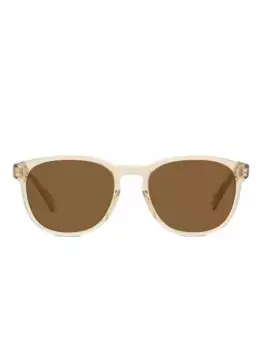 Солнцезащитные очки в круглой оправе Vuarnet, желтый