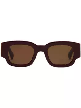 Солнцезащитные очки в квадратной оправе AMI Paris, красный