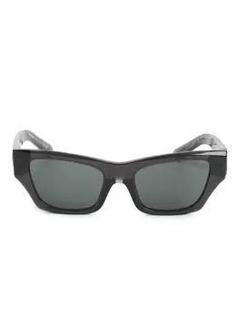 Солнцезащитные очки в квадратной оправе Burberry, черный