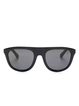 Солнцезащитные очки в квадратной оправе Burberry Eyewear, черный