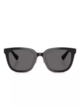 Солнцезащитные очки в квадратной оправе Burberry Eyewear, черный