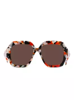 Солнцезащитные очки в квадратной оправе CHLO, нейтральный