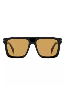 Солнцезащитные очки в квадратной оправе DAVID BECKHAM EYEWEAR, черный