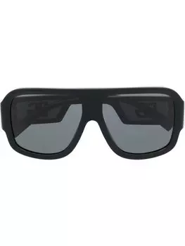 Солнцезащитные очки в квадратной оправе Dolce & Gabbana Eyewear, черный