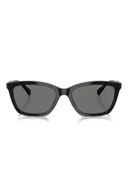 Солнцезащитные очки в квадратной оправе EMPORIO ARMANI, черный