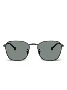 Солнцезащитные очки в квадратной оправе Giorgio Armani, черный