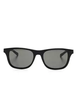 Солнцезащитные очки в квадратной оправе Gucci Eyewear, черный