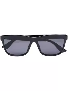 Солнцезащитные очки в квадратной оправе Gucci Eyewear, черный