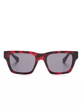 Солнцезащитные очки в квадратной оправе Gucci Eyewear, красный