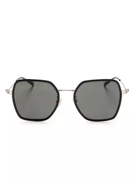 Солнцезащитные очки в квадратной оправе Gucci Eyewear, черный