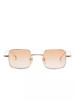 Солнцезащитные очки в квадратной оправе Gucci Eyewear, золотой