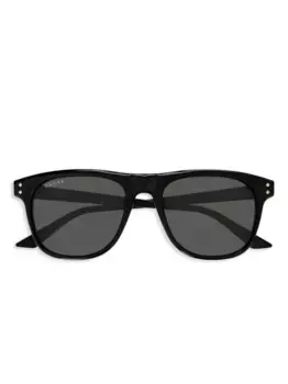 Солнцезащитные очки в квадратной оправе Gucci Eyewear, черный