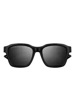 Солнцезащитные очки в квадратной оправе Gucci Eyewear, черный