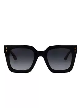 Солнцезащитные очки в квадратной оправе Isabel Marant Eyewear, черный