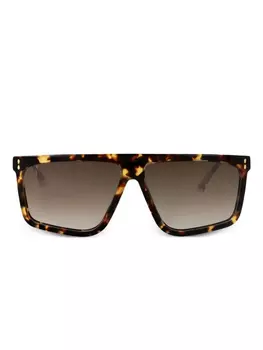 Солнцезащитные очки в квадратной оправе Isabel Marant Eyewear, коричневый