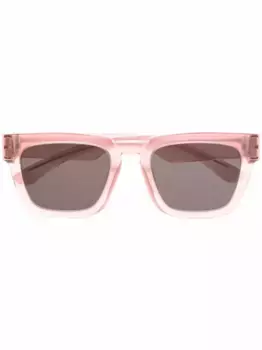 Солнцезащитные очки в квадратной оправе из коллаборации с Maison Margiela Mykita, розовый