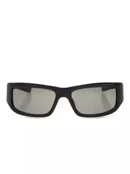 Солнцезащитные очки в квадратной оправе JACQUEMUS, черный