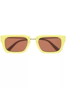 Солнцезащитные очки в квадратной оправе JACQUEMUS, желтый