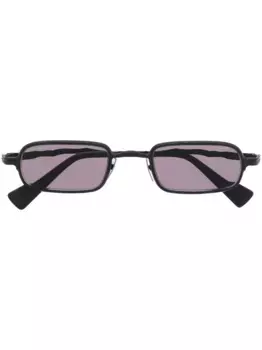 Солнцезащитные очки в квадратной оправе Kuboraum, черный