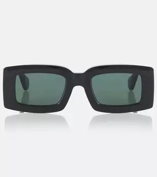 Солнцезащитные очки в квадратной оправе Les Lunettes Tupi Jacquemus, черный
