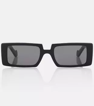 Солнцезащитные очки в квадратной оправе Loewe, черный