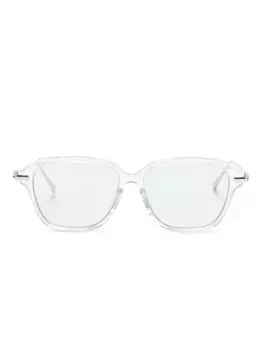 Солнцезащитные очки в квадратной оправе Megane and Me, белый