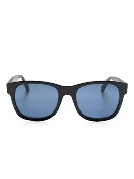 Солнцезащитные очки в квадратной оправе Moncler Eyewear, черный