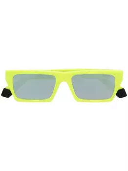Солнцезащитные очки в квадратной оправе MSGM, желтый