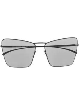 Солнцезащитные очки в квадратной оправе Mykita, черный