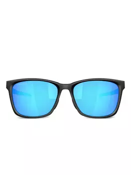 Солнцезащитные очки в квадратной оправе Oakley, черный